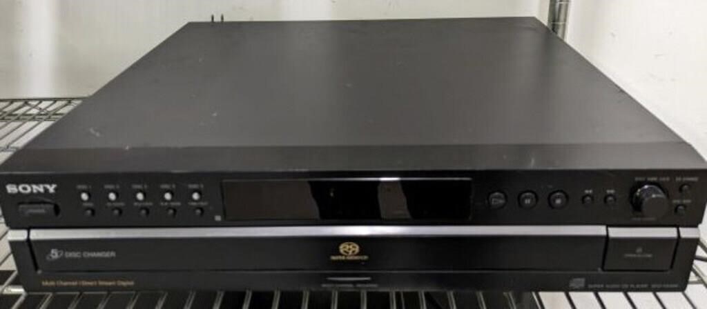 SONY 5 DISC CHANGER SCD-CE595
