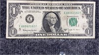 1963B Joseph W Barr Note $1 Bill