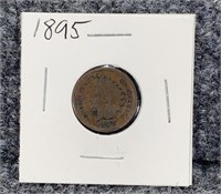 Indian Head Penny 1895