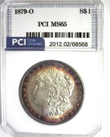 1879-O Morgan MS65 LISTS $2750