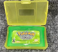 Nintendo Game Boy Advance Pokemon LeafGreen Ver.