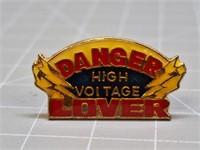 Danger high voltage lover pin