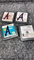 4 Nintendo DS Video Games