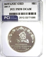 1997-P S$1 Botanic Gardens PR70 DCAM LIST $415