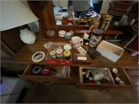 Items On Dresser & Notions