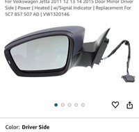 Door Mirror Driver Side