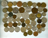 51 Mix World Coins Many Dates/Denominations