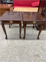 Set of matching end tables