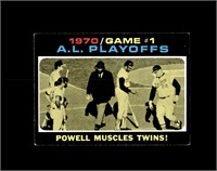 1971 Topps #195 Boog Powell PO1 EX to EX-MT+