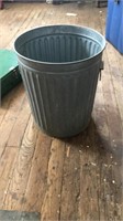 metal trash can- no lid