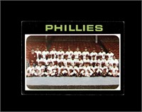 1971 Topps #268 Philadelphia Phillies TC EX+