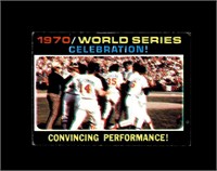 1971 Topps #332 World Series Celebration WS EX+
