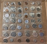 1963 Proof Sets x10 in Plastic
