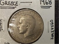 1968 Greece coin