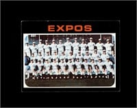 1971 Topps High #674 Montreal Expos TC EX+