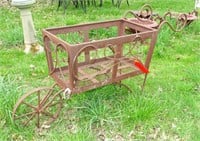 Metal Wheelbarrow Planter
