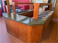 Large entry buffet station cabinets only 11’ x 7’