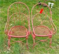 Pair of Iron Chairs