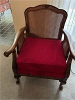 Wicker Rack, Vintage Arm Chair