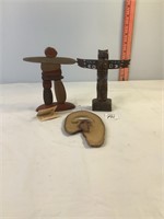 Totem Figures & Ornament from the Holy Land