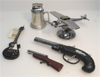 ASSTD COLLECTABLE LIGHTERS-FAKE GUNS, GUITAR ETC