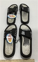 2 pairs of Sand N Sun sandals size Large 11-12