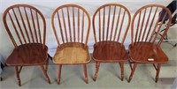 4 DINING ROOM CHAIRS