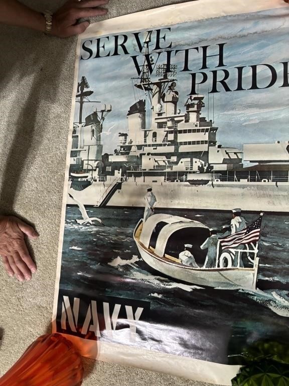 Navy Posters 1975 & Maps of Gahna