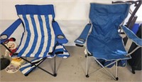 2 CAMPING CHAIRS