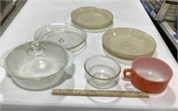 Lot of glass dishes w/ Fire-King