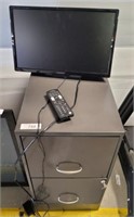 FILE CABINET WITH KEYS, 18"  INSIGNIA WITH REMOTE