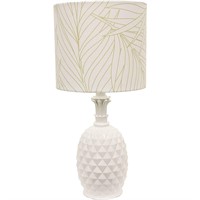 Décor Therapy TL17212 Table lamp, White