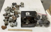Lot of pipe connectors