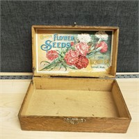 Choice Seeds Vintage Flower Box RARE