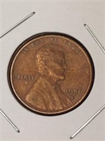 Wheat penny 1956