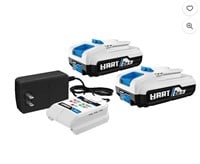 HART 20V (2) 2Ah Battery and Charger Kit