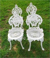 Set of Iron Garden Chairs