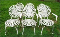 Spring Metal Chair Lot