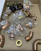 Assortment of Plumbing parts