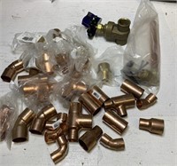 Brass /copper. Plumbing supplies