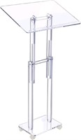 Beeveer Acrylic Podium Stand Clear Lecterns Pulpit