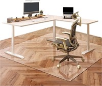 Office Chair Mat for Hardwood Floor: 63"x 51" Extr