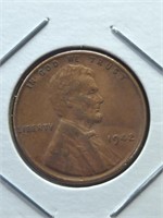 1942 Lincoln wheat penny