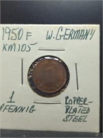 1950 West Germany coin