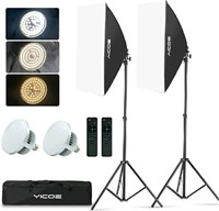 YICOE, Photography Lighting Kit 2x19.7"x27.5" Cont