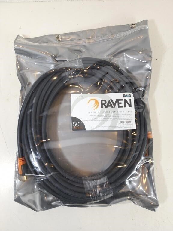 NEW Raven - HDMI Cable w/ Ethernet (50 ft.)