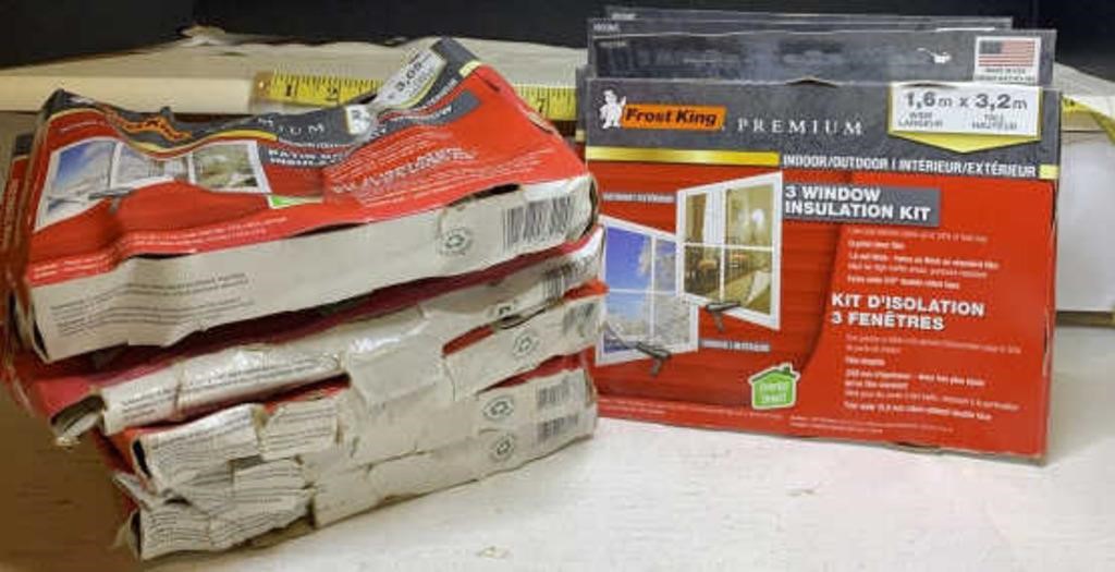 9- window insulation kits for Patio windows
