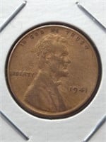 1941 Lincoln wheat Penny