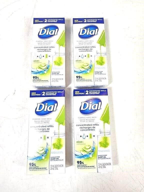 NEW Dial Foam Handwash Concentrate Refill 25ml(x4)