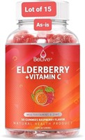 Lot of 15 Elderberry Gummies with Vitamin C - Doub